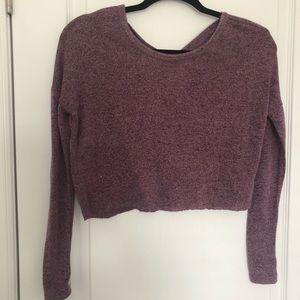 ARDENE cropped long sleeve top